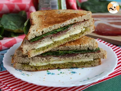 Receita Club Sandwich italiano