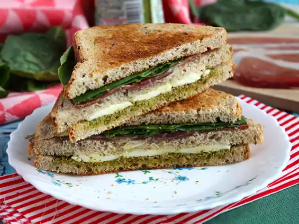 Receita Club sandwich italiano