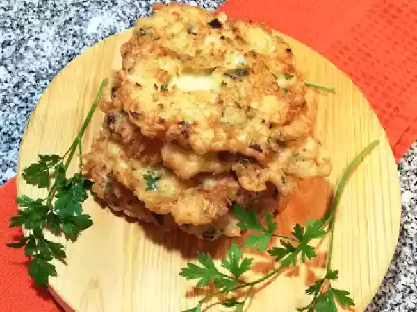 Receita Pataniscas de bacalhau com cerveja