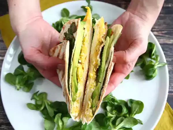Receita Tortilha wrap para o brunch