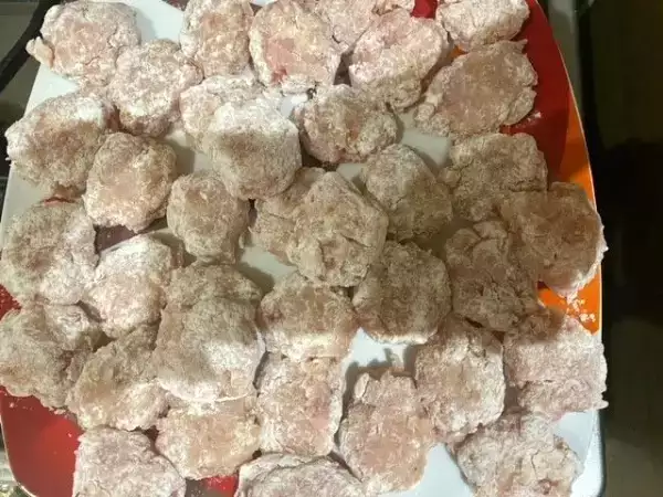 Receita Nuggets de perú