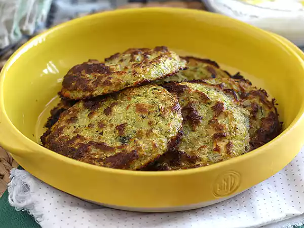 Receita Medalhão de curgete (abobrinha) e queijo