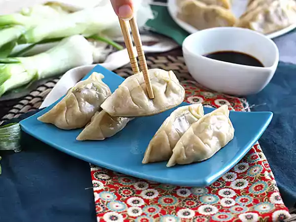 Receita Guioza de frango (pastelzinho chinês)