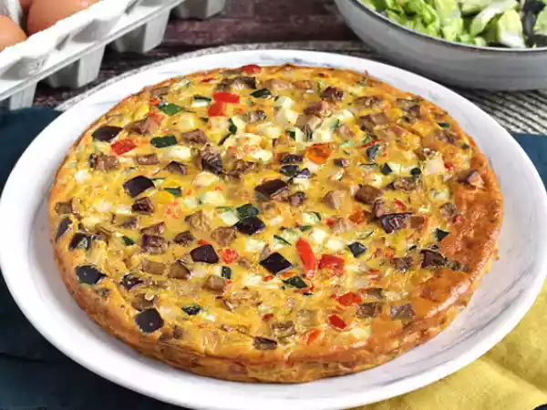 Receita Flan de legumes