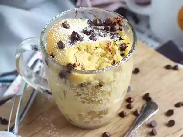 Receita Mug cake cookie - bolo de caneca cookie