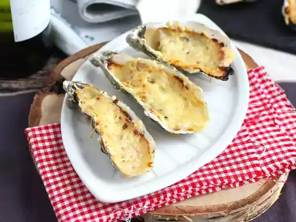 Receita Ostras gratinadas gourmet