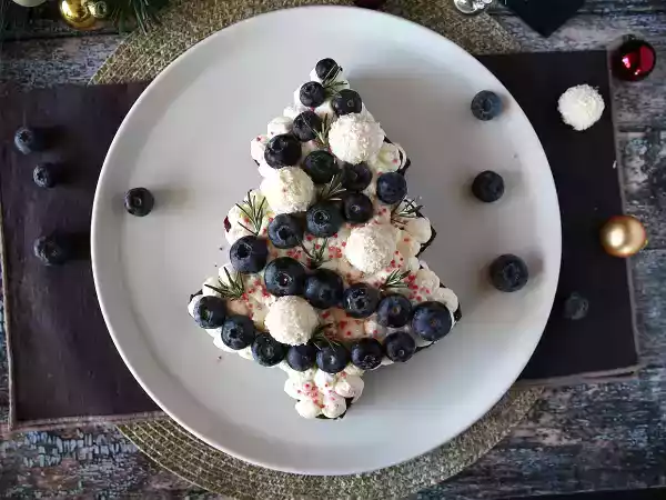 Receita Tarte pinheiro de natal
