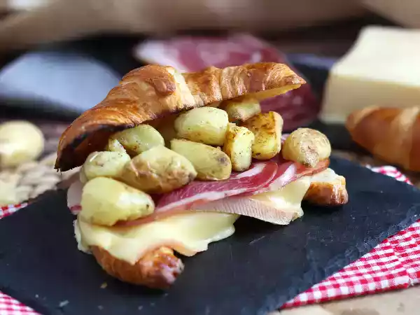 Receita Sanduíche para a hora do brunch!