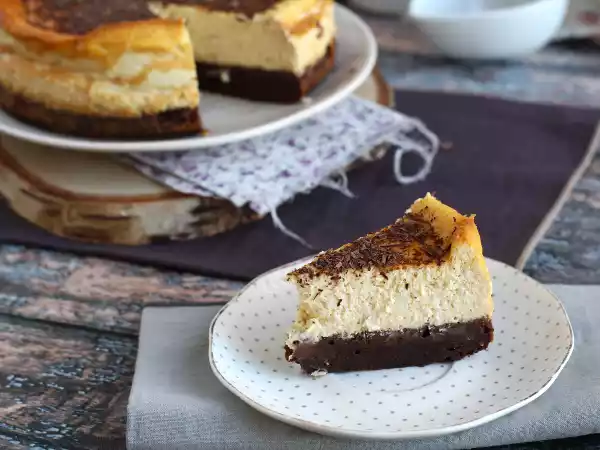 Receita Cheesecake brownie, a combinação que deu certo!