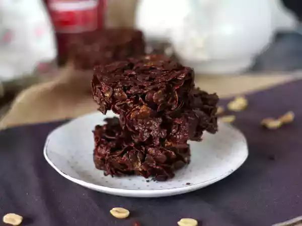 Receita Docinho crocante de chocolate e amendoim
