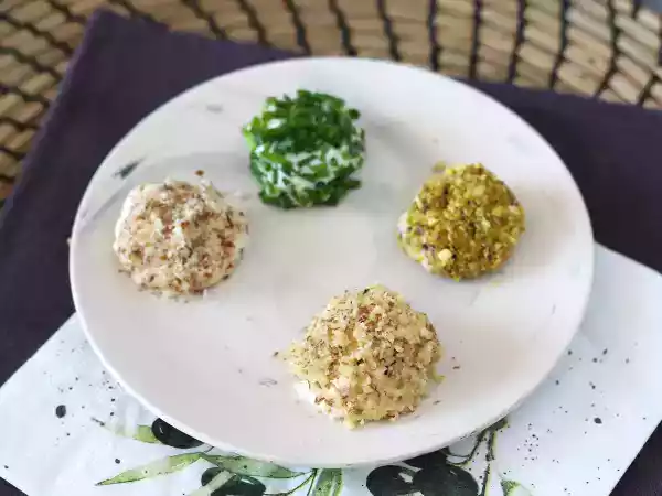 Receita Bolinhas de ricota para aperitivo!