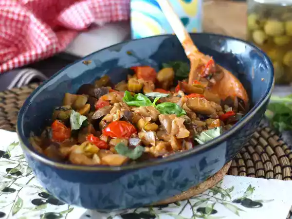 Receita Caponata siciliana, a incontornável receita italiana rápida e fácil