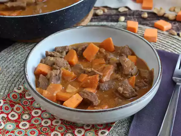 Receita Mafé de carne, receita de prato africano