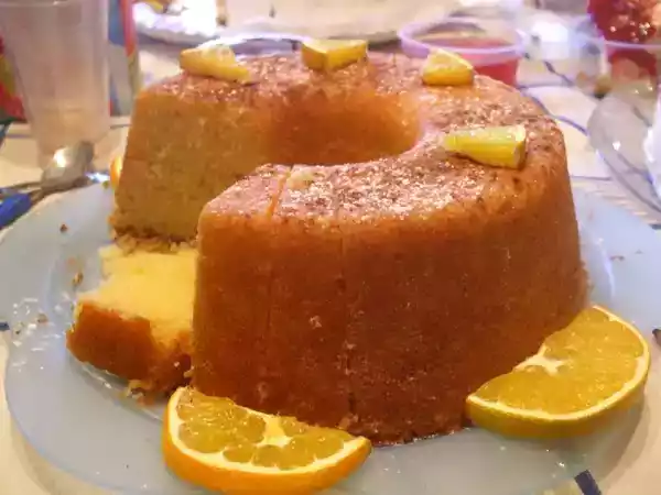 Receita Bolo de laranja ensopado - manuel goucha