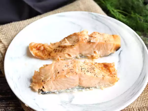 Receita Como cozinhar um salmão no micro-ondas?