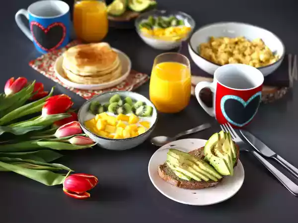 Receita Brunch de são valentim *dia dos namorados