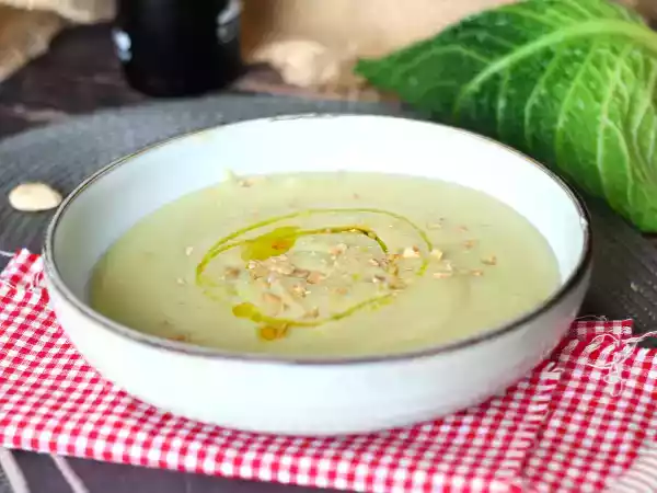 Receita Creme de couve, rápida e deliciosa