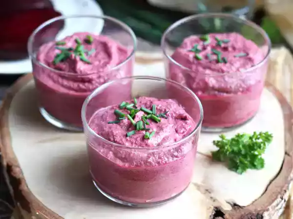 Receita Mousse de beterraba: uma entrada saudável e fácil a preparar