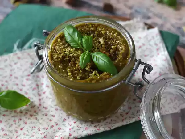 Receita Pesto de pistaches, um molho fácil e saboroso