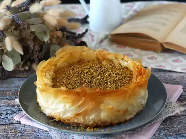 Receita Baklava cheesecake, uma sobremesa encantadora!