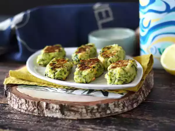 Receita Bolinhos de abobrinha assados no forno!