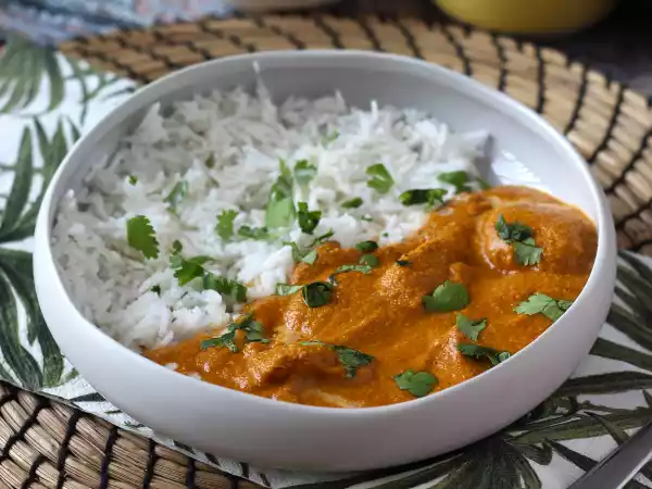 Receita Butter chicken, o cremoso frango indiano!