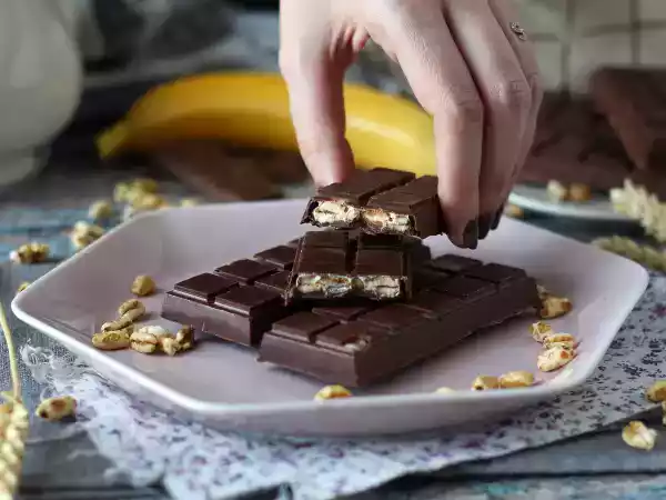 Receita Barra de chocolate kinder country caseiro, apenas 3 ingredientes
