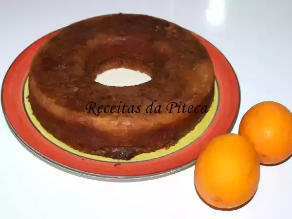 Receita Queijada de leite e laranja petitchef