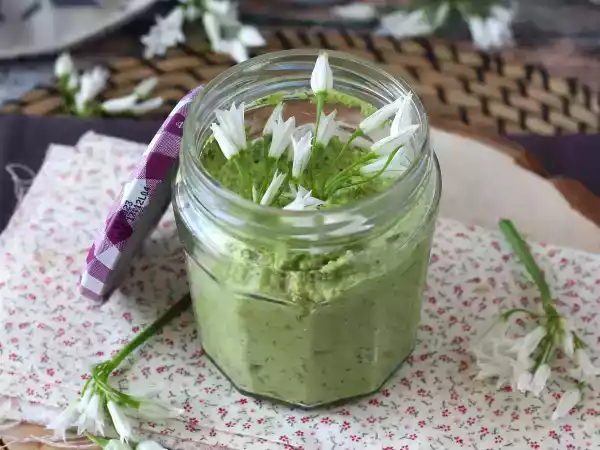 Receita Pesto de alho de urso (selvagem), perfumado e muito saboroso!