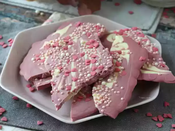 Receita Barra de chocolate personalizada