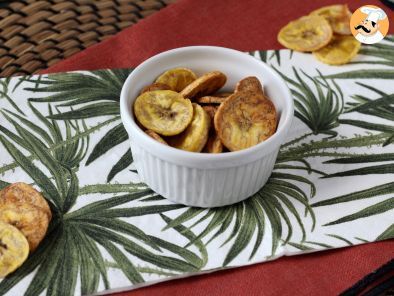 Receita Chips de banana na air fryer