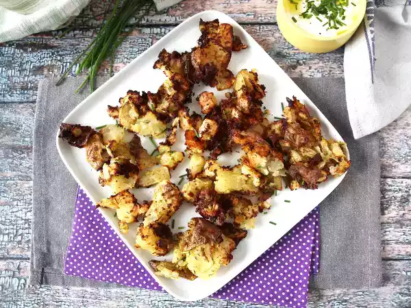 Receita Batata a murro na air fryer
