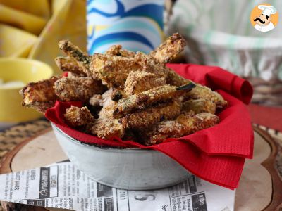 Receita Fritas de abobrinha (curgete) na air fryer