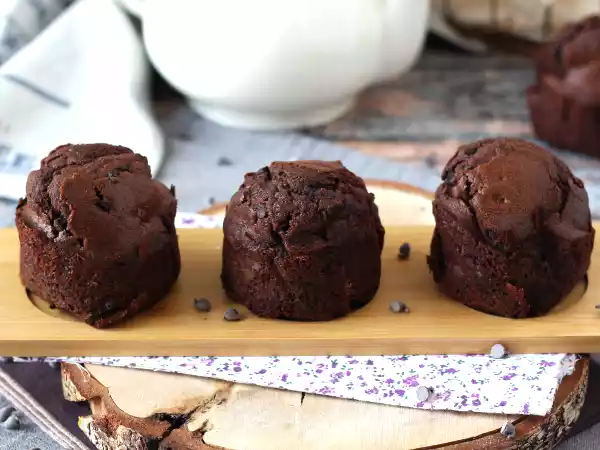 Receita Muffins de chocolate: uma explosão de sabor em cada mordida!