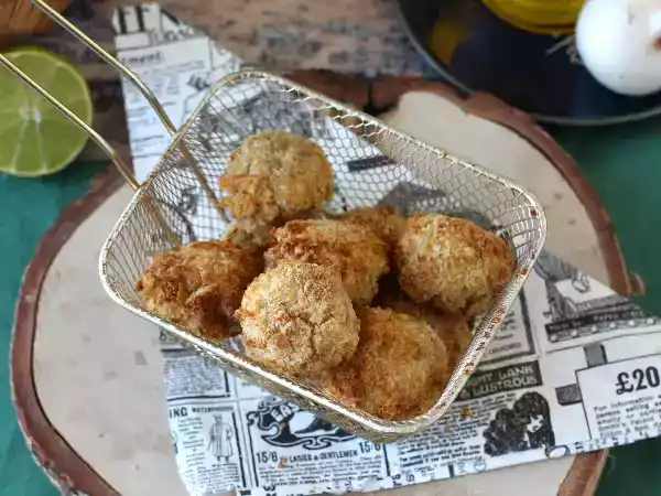 Receita Bolinho de atum crocante na air fryer: um aperitivo irresistível!