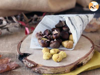 Receita Castanhas assadas na air fryer