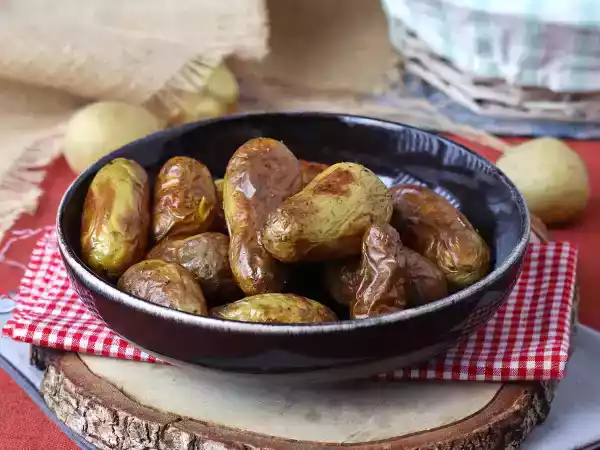 Receita Batata bolinha na air fryer, uma delícia crocante e saudável!
