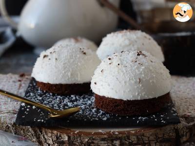 Receita Domos de chocolate e coco, tão lindos quanto deliciosos