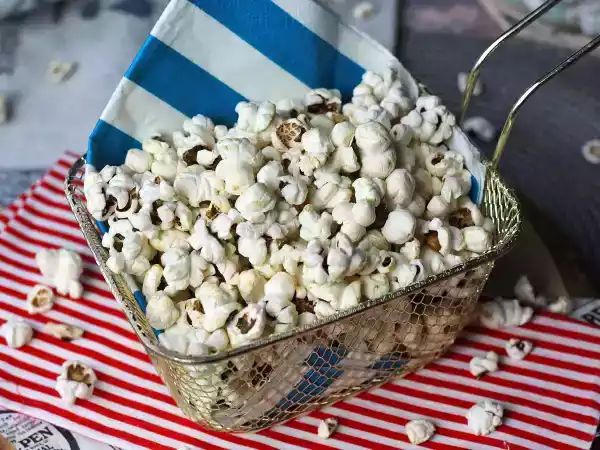 Receita Pipoca na air fryer, é possível!