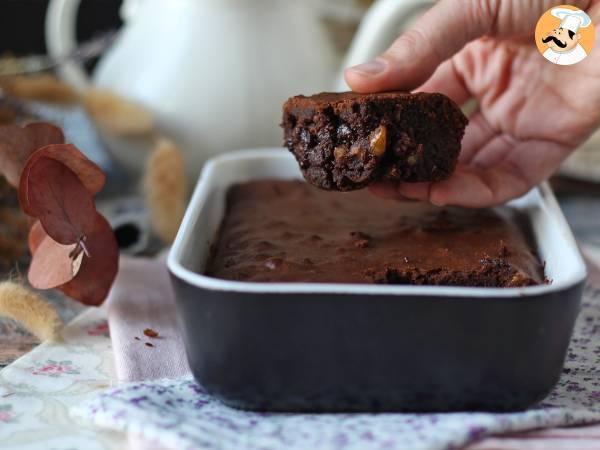 Receita Brownie de chocolate e nozes na air fryer