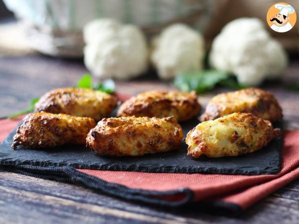 Receita Bolinhos de couve-flor na air fryer: a receita econômica e vegetariana