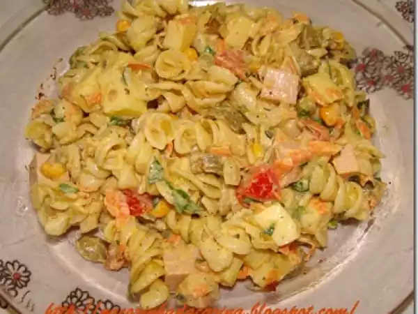Receita Salada de macarrão