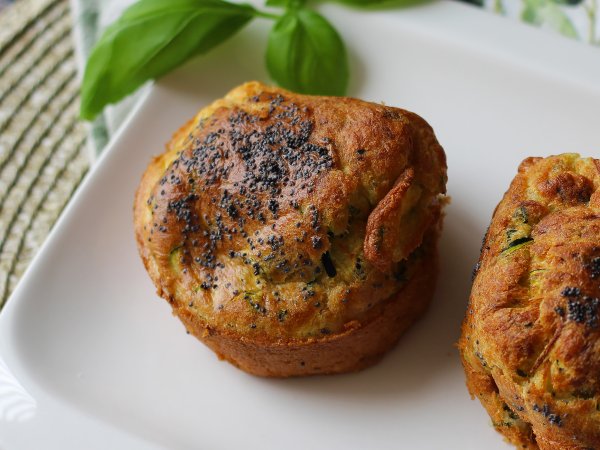 Receita Muffins de abobrinha na air fryer: receita leve e fofinha