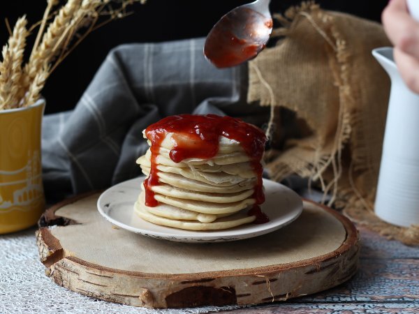 Receita Panqueca vegana com ovo de linhaça: macia, simples e saudável