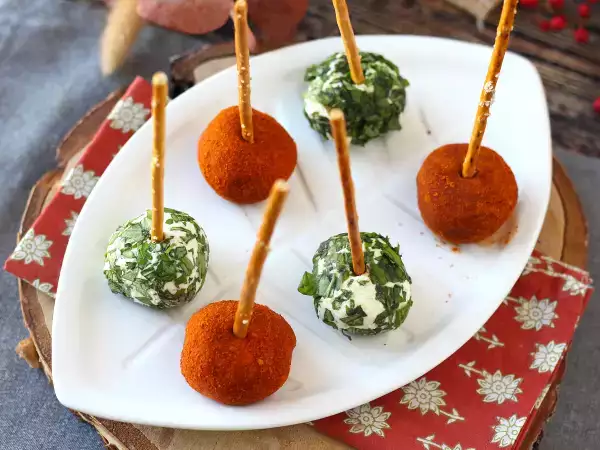 Receita Bolinhas de queijo: leves, frescas e que vão brilhar no aperitivo