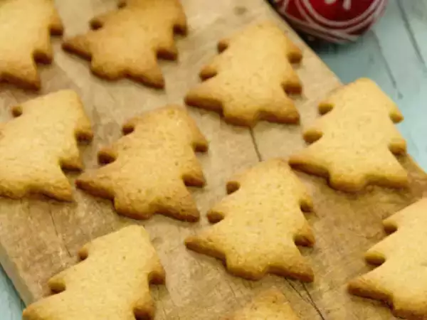 Receita Bolachas de natal- amanteigadas