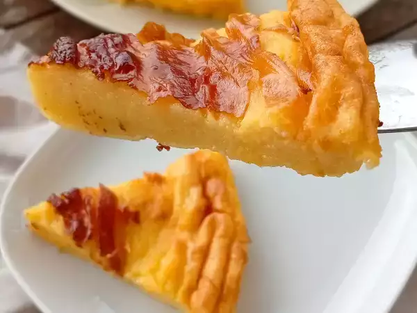 Receita Queijada de leite