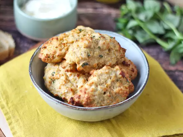 Receita Bolinhos rústicos de limão na air fryer: receita crocante contra o desperdício