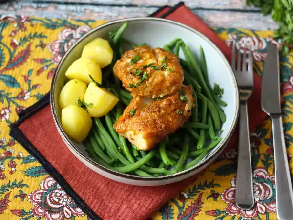 Receita Lombo de bacalhau fresco com limão, alho e especiarias