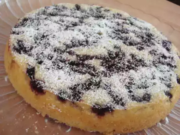 Receita Bolo de amoras